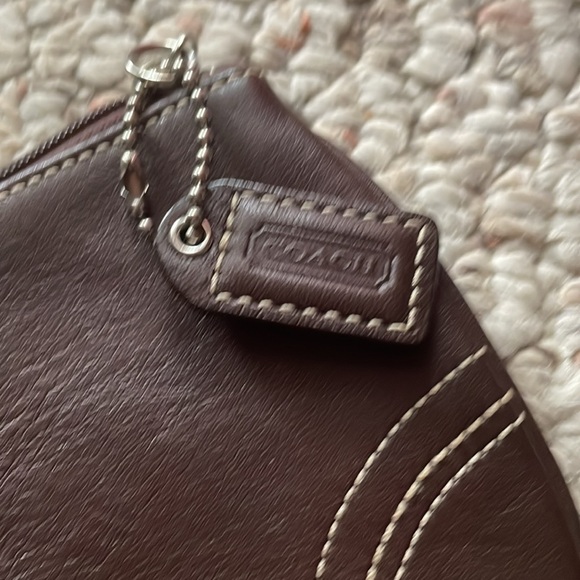 Vintage Large Leather Coach Tote and wallet - Picture 13 of 16